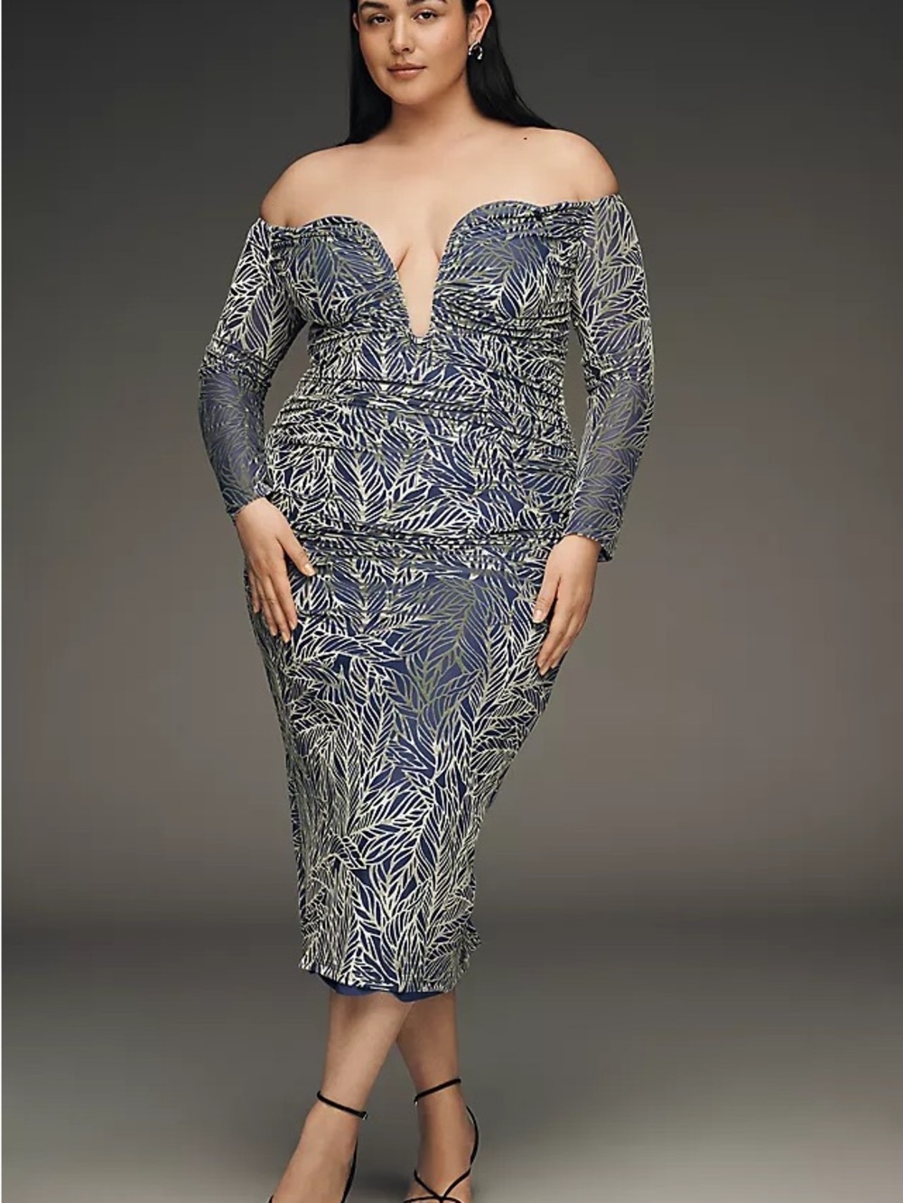Elliatt Orla Midi Bodycon Dress (plus) • msrp $288
